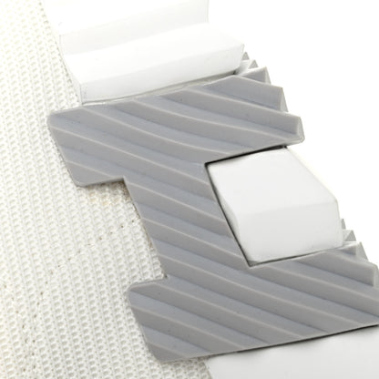 Hermes Technical Canvas Suede Goatskin Bouncing Sneakers 39 White Multicolor 9 of 9