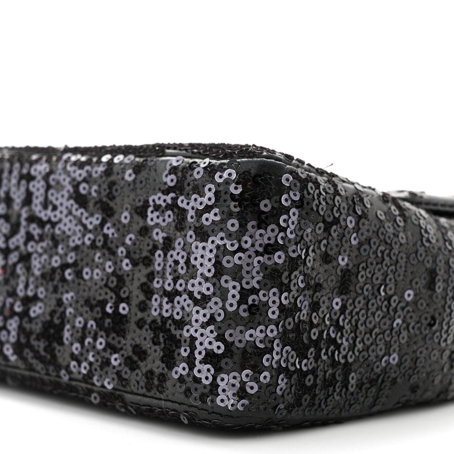 Chanel Sequin Lambskin Medium Moonlight on Water Flap Black 9 of 11