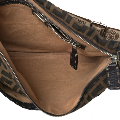 Fendi Zucca Cuoio Romano Selleria Messenger Tobacco Moro 4 of 7