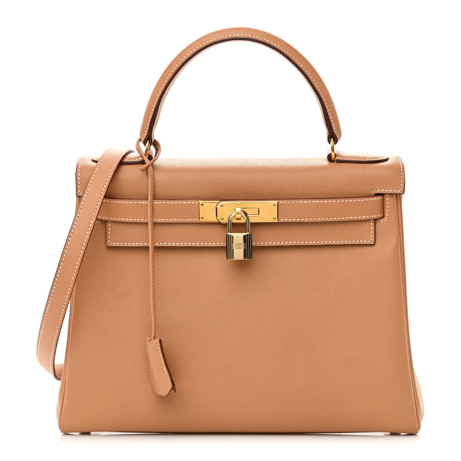 Hermes Courchevel Kelly Retourne 28 Naturelle 1 of 19