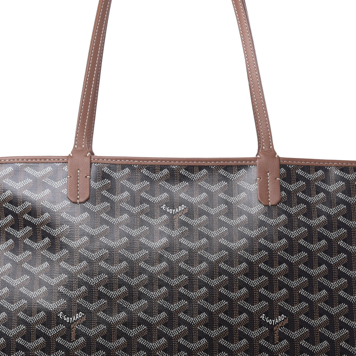 Goyard Goyardine Artois MM Black Gold 10 of 14