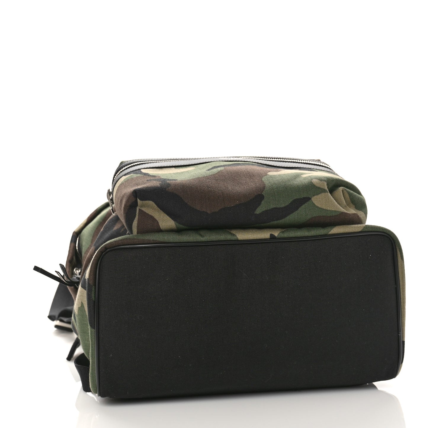 Canvas Camouflage Print Hunting Backpack Khaki