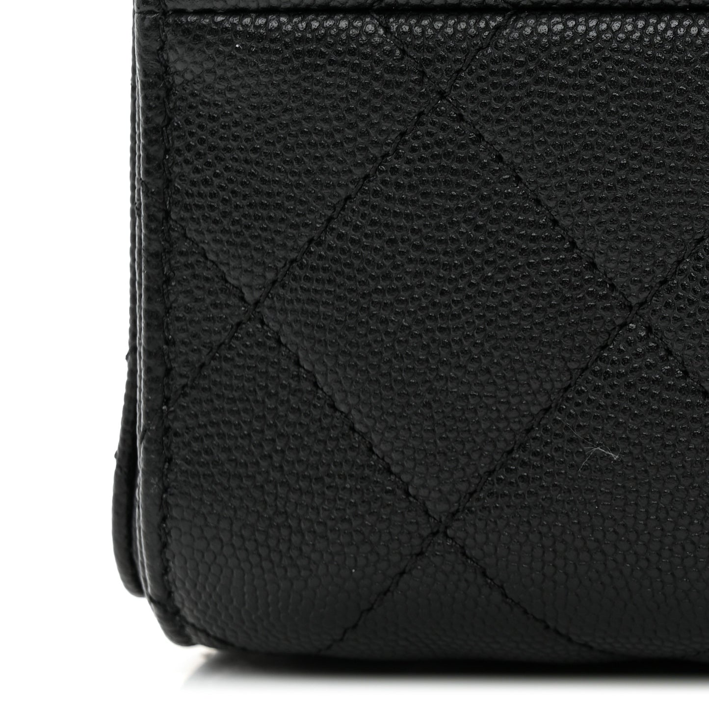 Caviar Quilted Small Chanel 25 Handbag Black