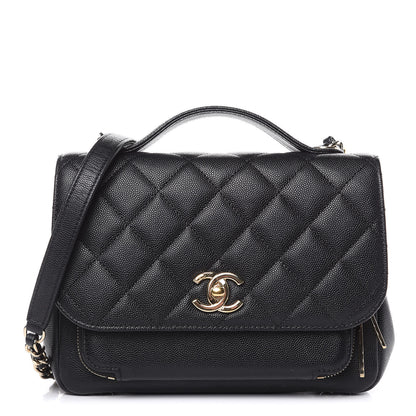 Chanel Caviar Quilted Medium Business Affinity Flap Black 1 of 10