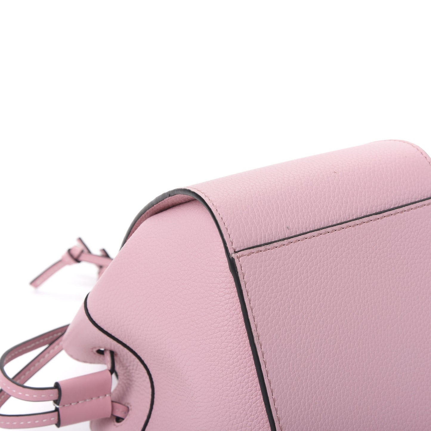 Calfskin Mini Hammock Shoulder Bag Pastel Pink