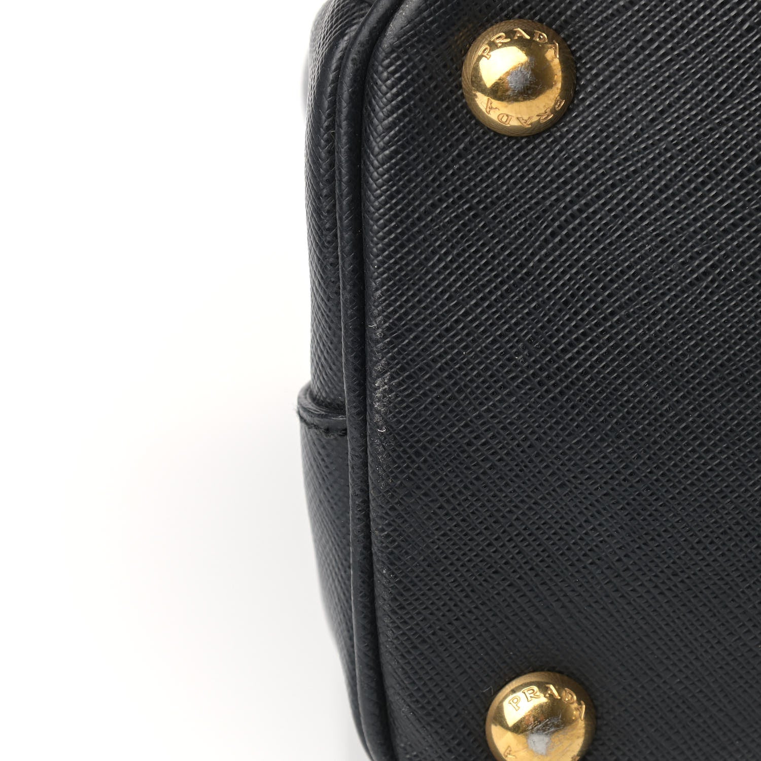Prada Saffiano Small Galleria Double Zip Tote Black 14 of 17
