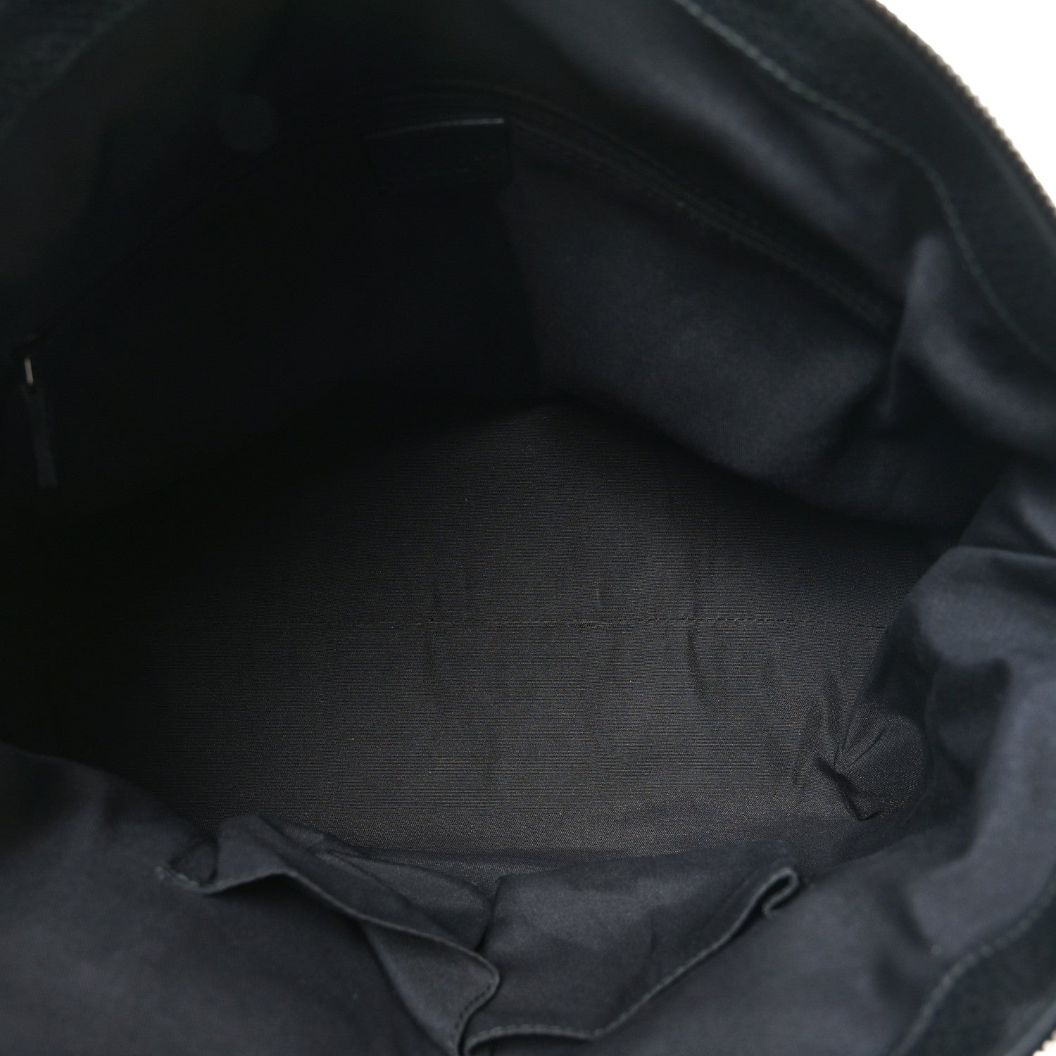 Gucci Nylon Monogram Medium GG Charm Dome Satchel Black 5 of 10