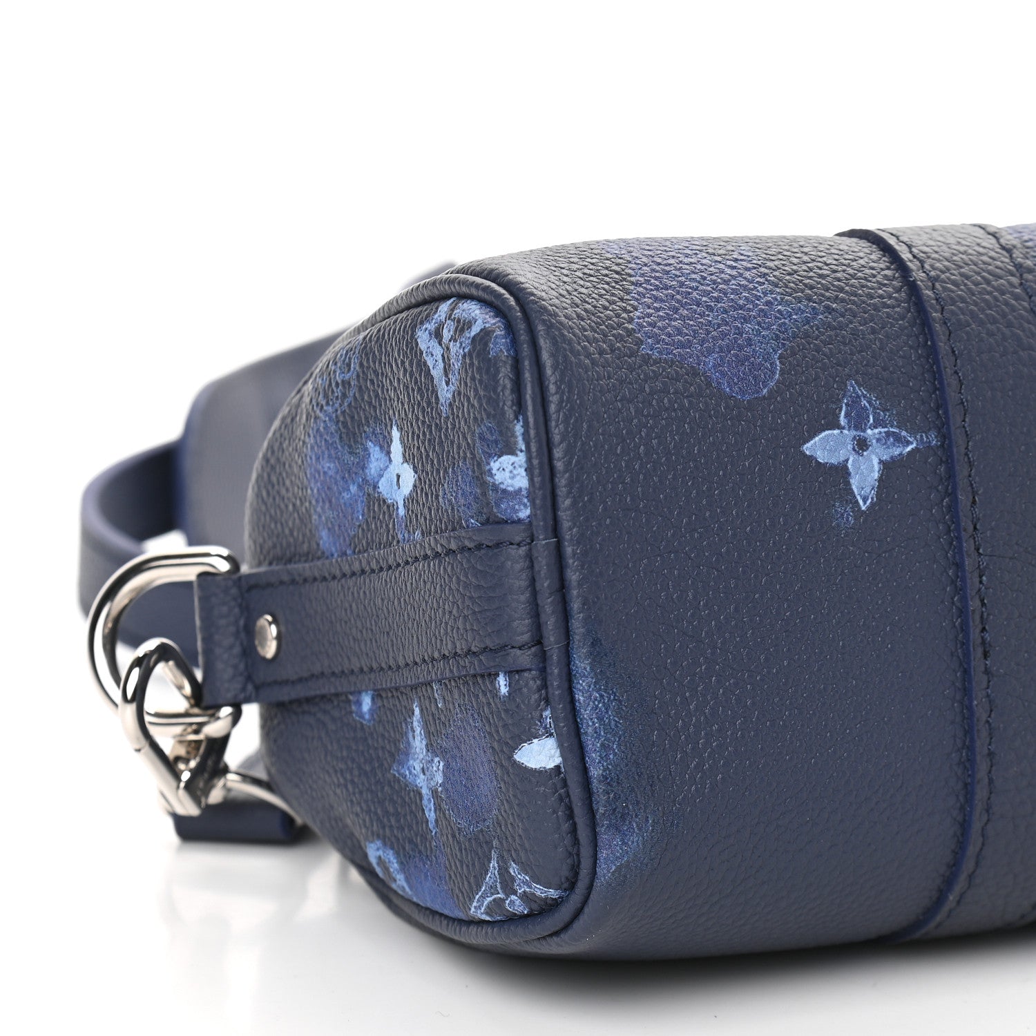 Louis Vuitton Monogram Ink Watercolor Keepall XS Blue 7 of 8