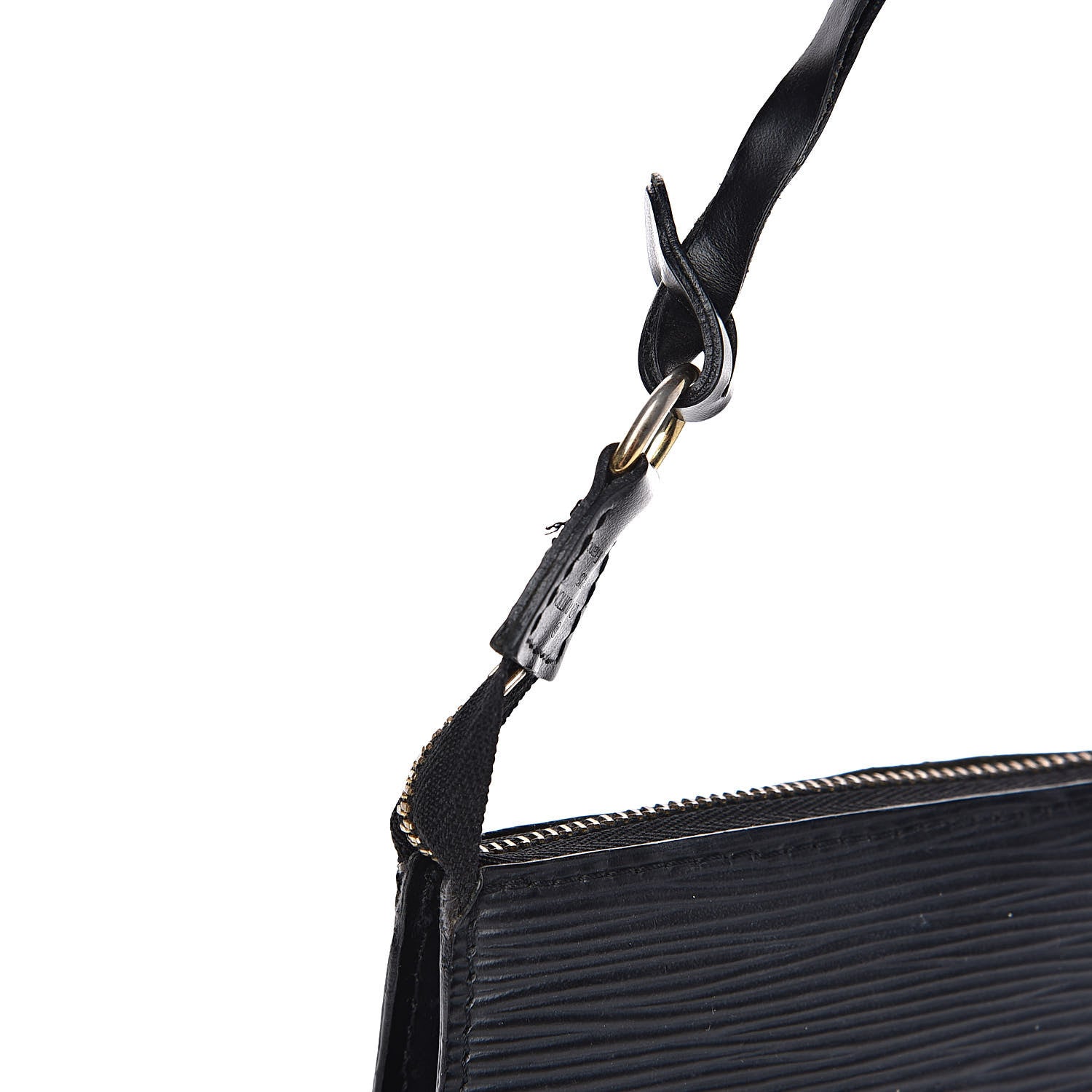 Louis Vuitton Epi Pochette Accessories 24 Black 11 of 13