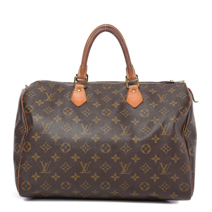 Louis Vuitton Monogram Speedy 35 1 of 17