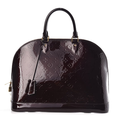 Louis Vuitton Vernis Alma GM Amarante 1 of 8