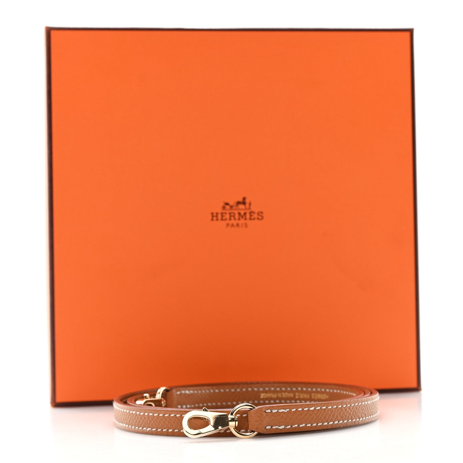 Hermes Epsom Mini Kelly Shoulder Strap Gold 4 of 4