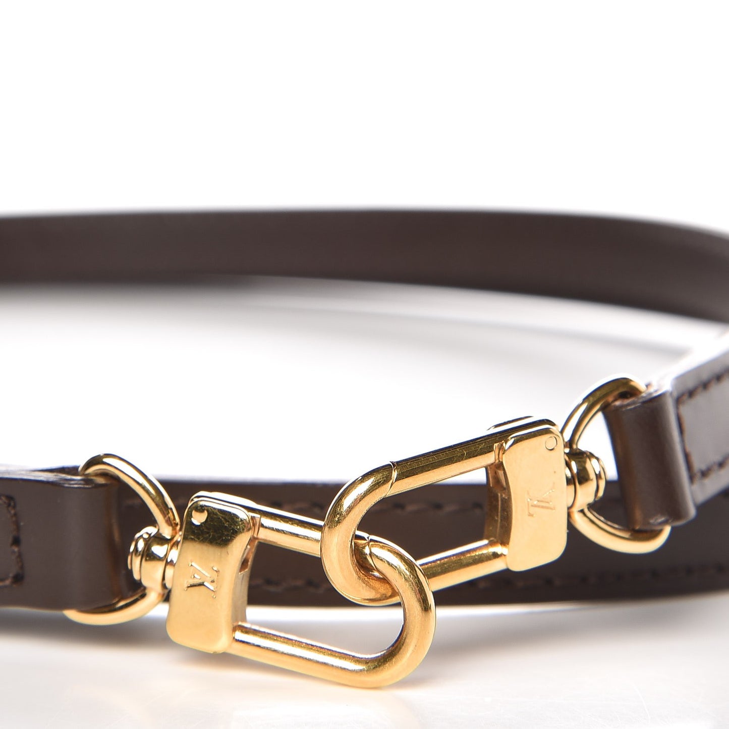 Calfskin 12mm Shoulder Strap Brown