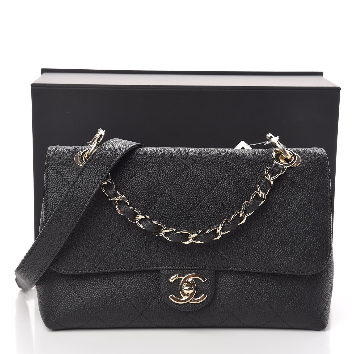 Chanel Caviar Quilted City Walk Flap Black 11 of 11