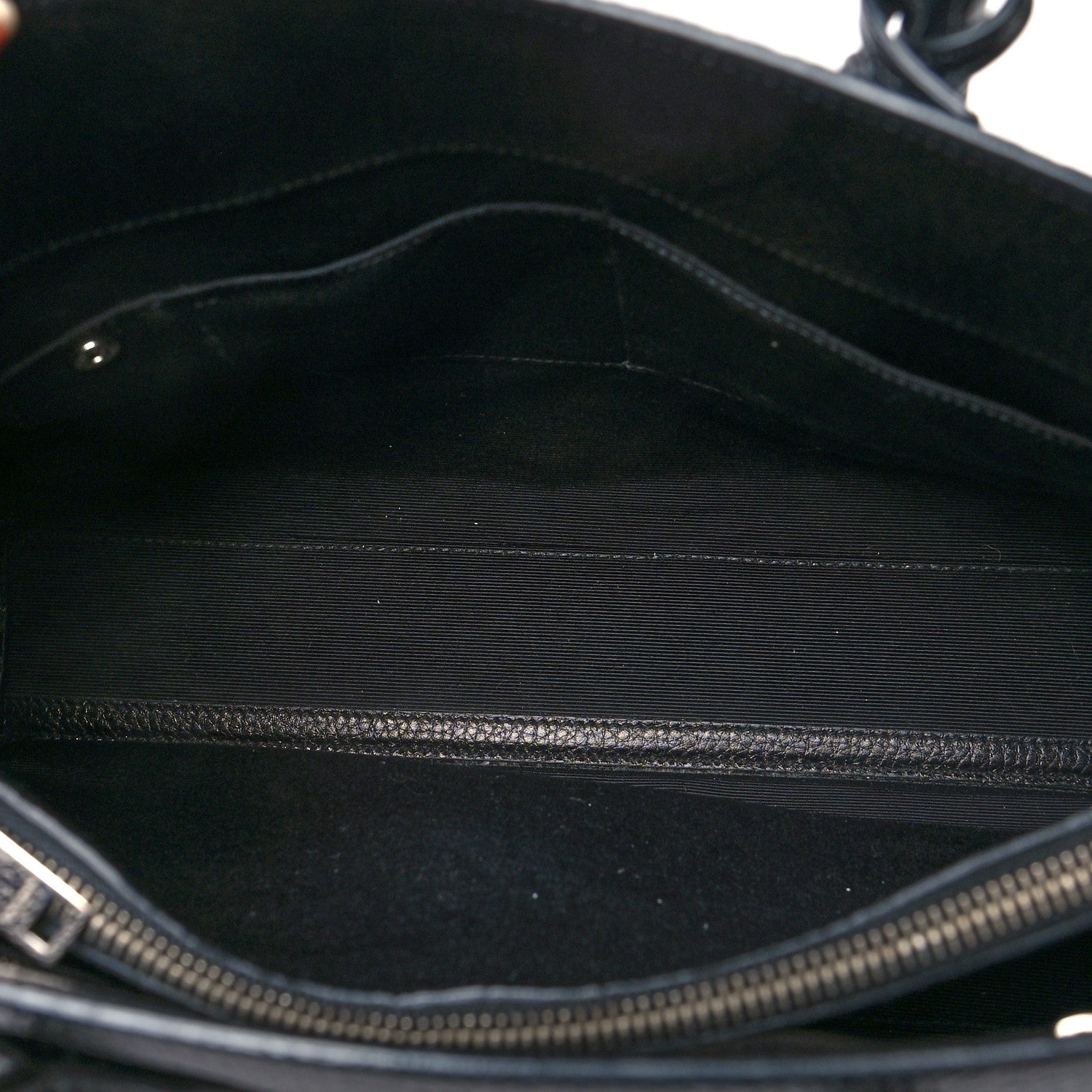 Saint Laurent Grained Calfskin Small Sac De Jour Black 5 of 10