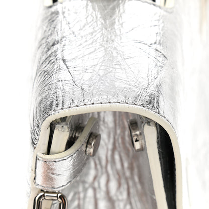 Christian Dior Metallic Calfskin Medium Diorever Flap Silver 11 of 15