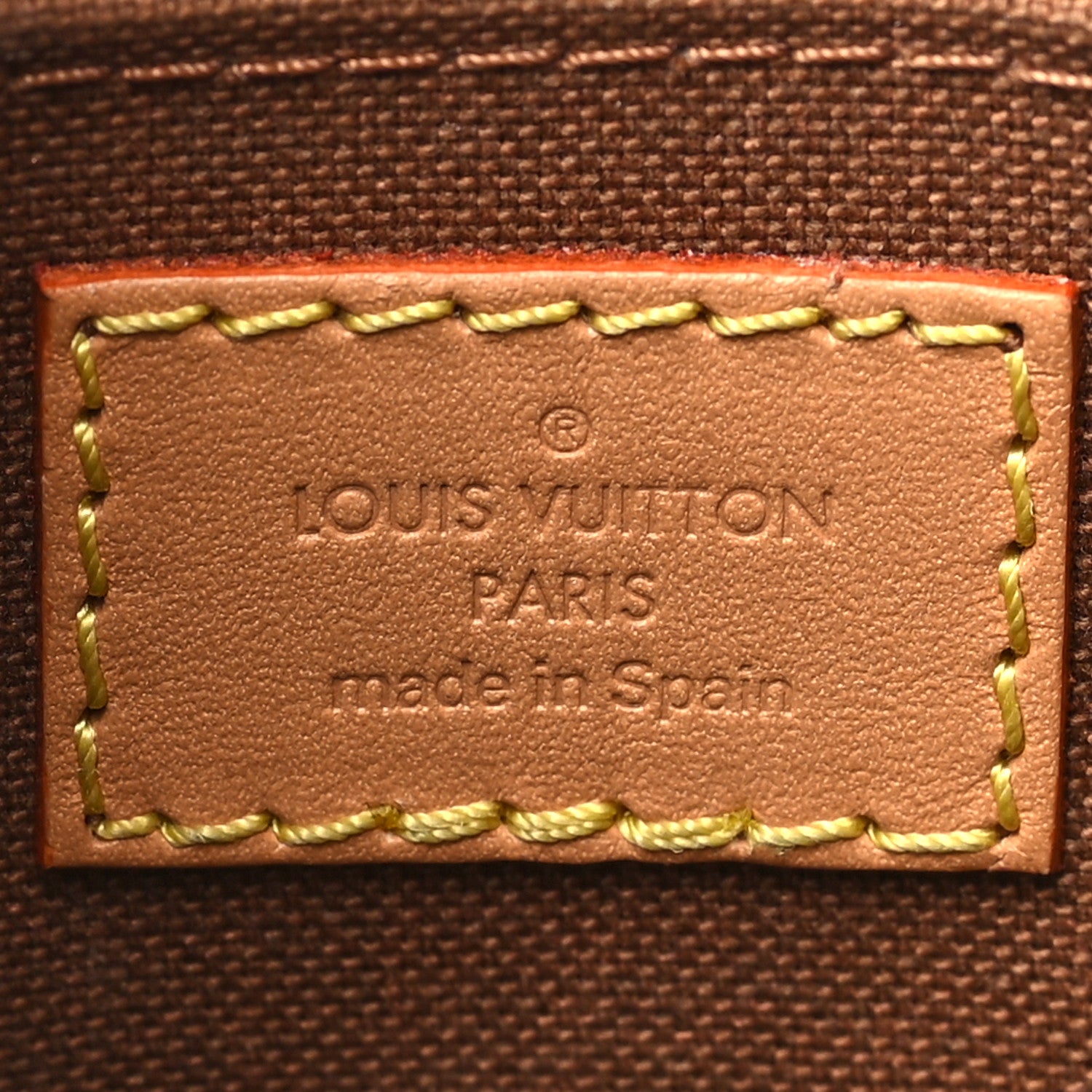 Louis Vuitton Monogram Petit Sac Plat 6 of 10