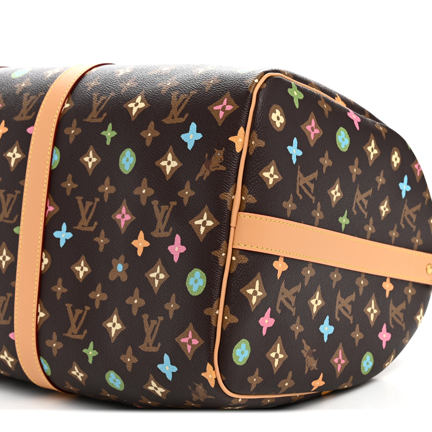Louis Vuitton Monogram Craggy Keepall Bandouliere 50 Chocolate 9 of 10