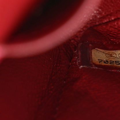 Chanel Patent Jersey Quilted 2.55 Reissue East West Flap Red 7 of 10