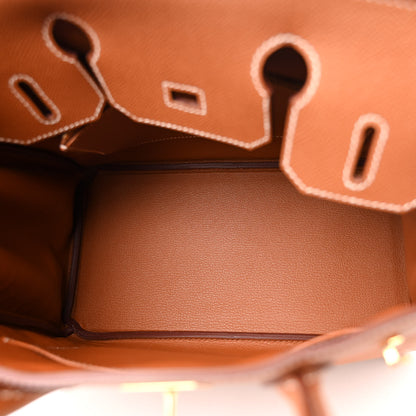 Hermes Epsom Birkin 30 Gold 5 of 13