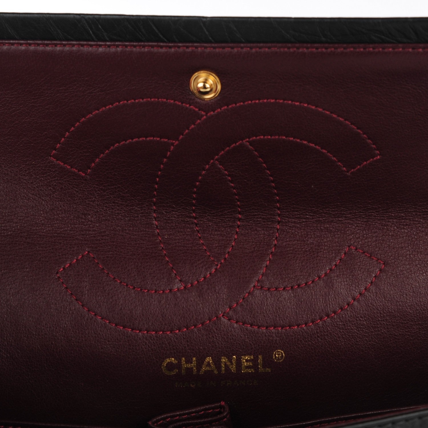 Chanel Aged Calfskin Quilted 2.55 Reissue 226 Flap Black 7 of 9