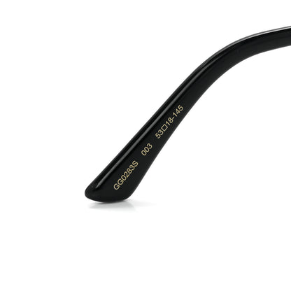 Gucci Glitter Cat Eye Sunglasses GG0283S Beige 5 of 8