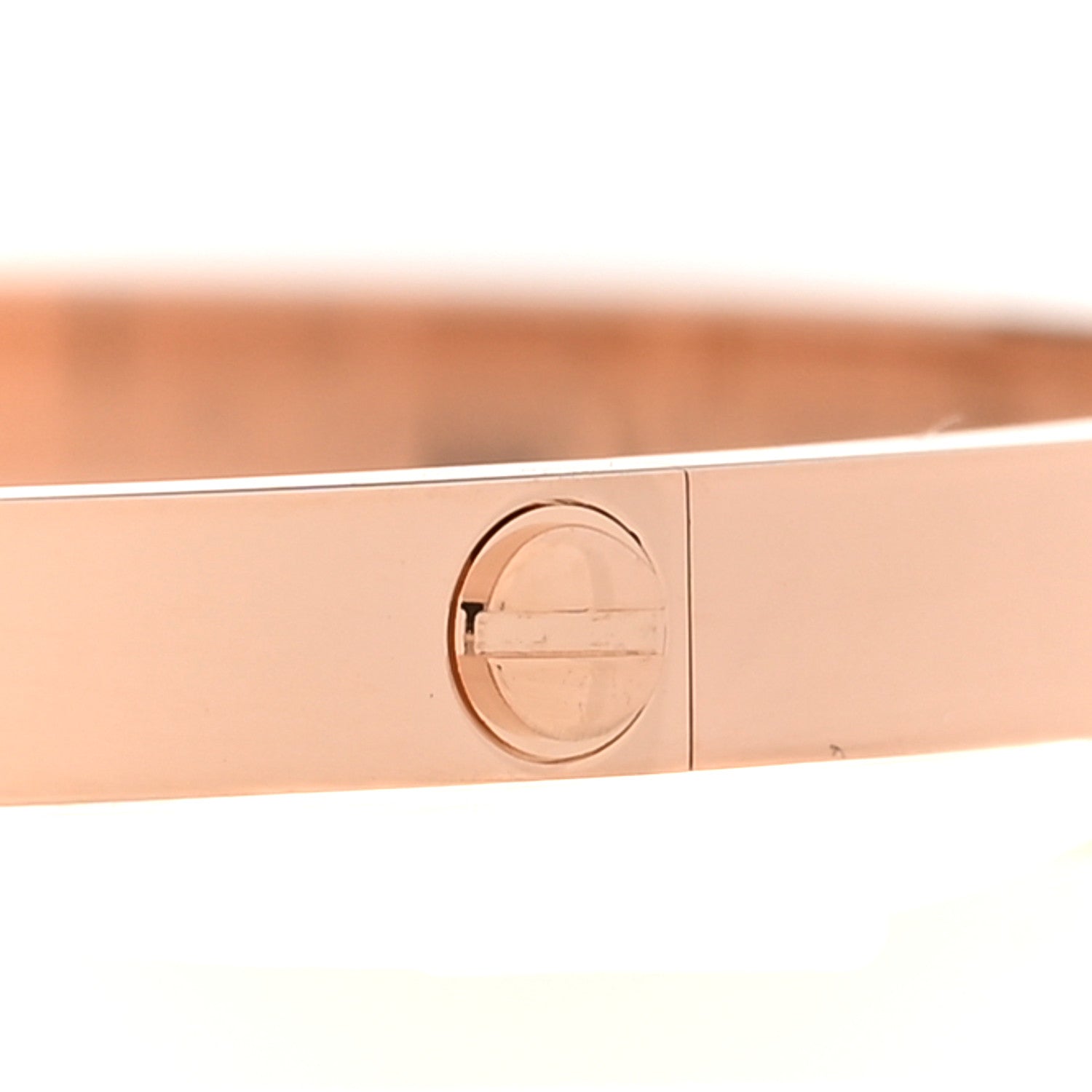 Cartier 18K Pink Gold Small LOVE Bracelet 19 4 of 6