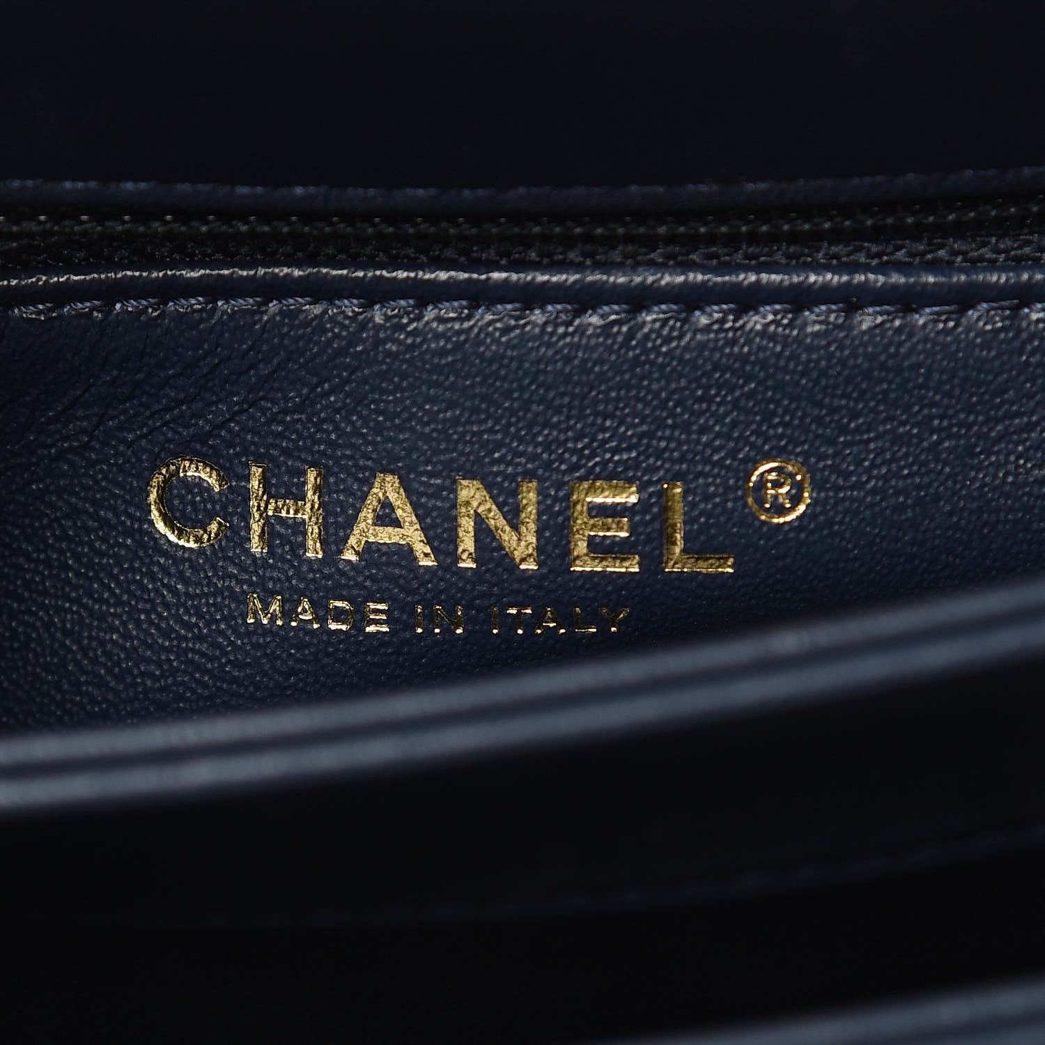 Chanel Lambskin Quilted Small Trendy CC Flap Dual Handle Bag Navy 6 of 13