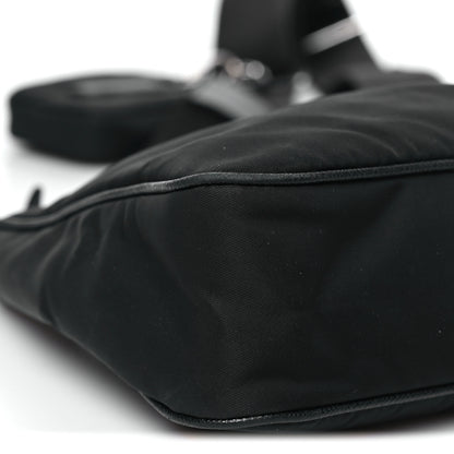 Prada Re-Nylon Saffiano Re-Edition 2005 Shoulder Bag Black 9 of 11