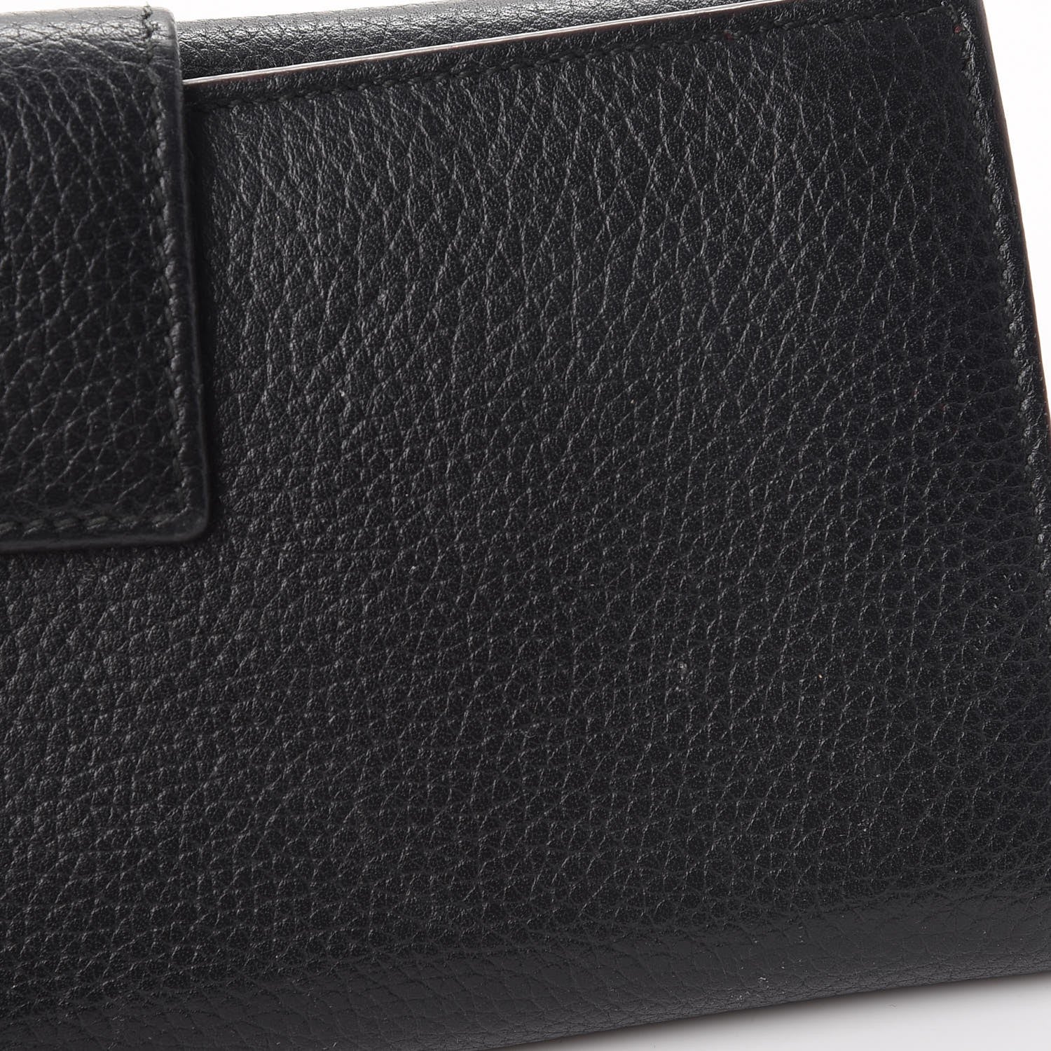 Alexander McQueen Calfskin Skull Continental Wallet Black 16 of 20