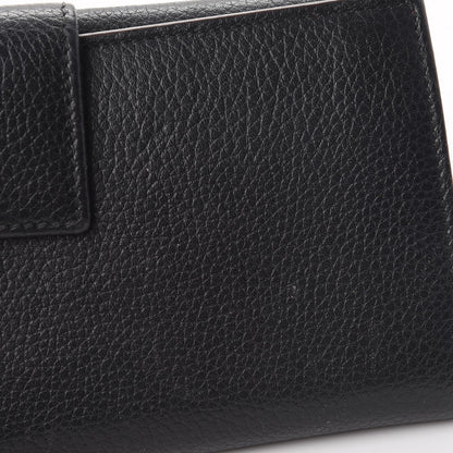 Alexander McQueen Calfskin Skull Continental Wallet Black 16 of 20