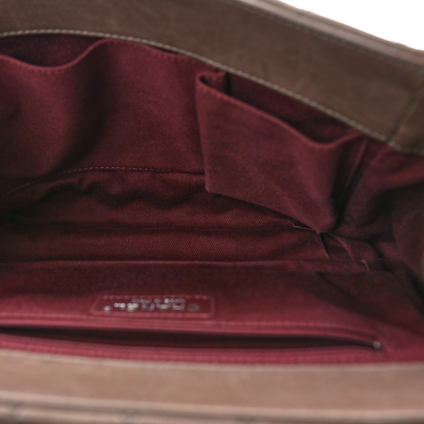 Calfskin Quilted Istanbul Accordion Flap Brown
