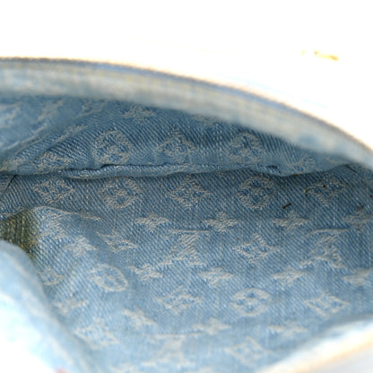 Louis Vuitton Monogram Denim Mini Bumbag Sky Blue 5 of 12