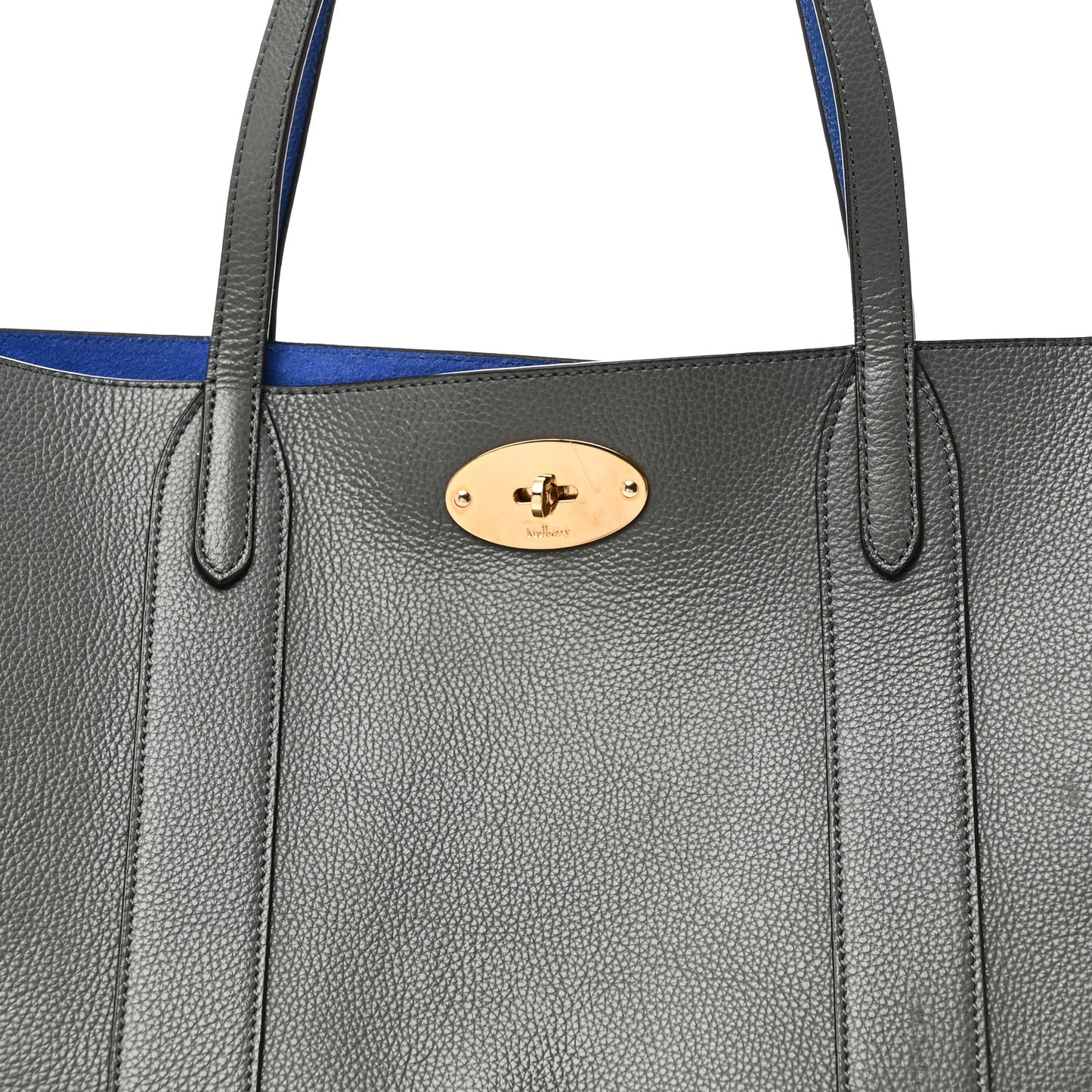 Small Classic Grain Bayswater Tote Charcoal