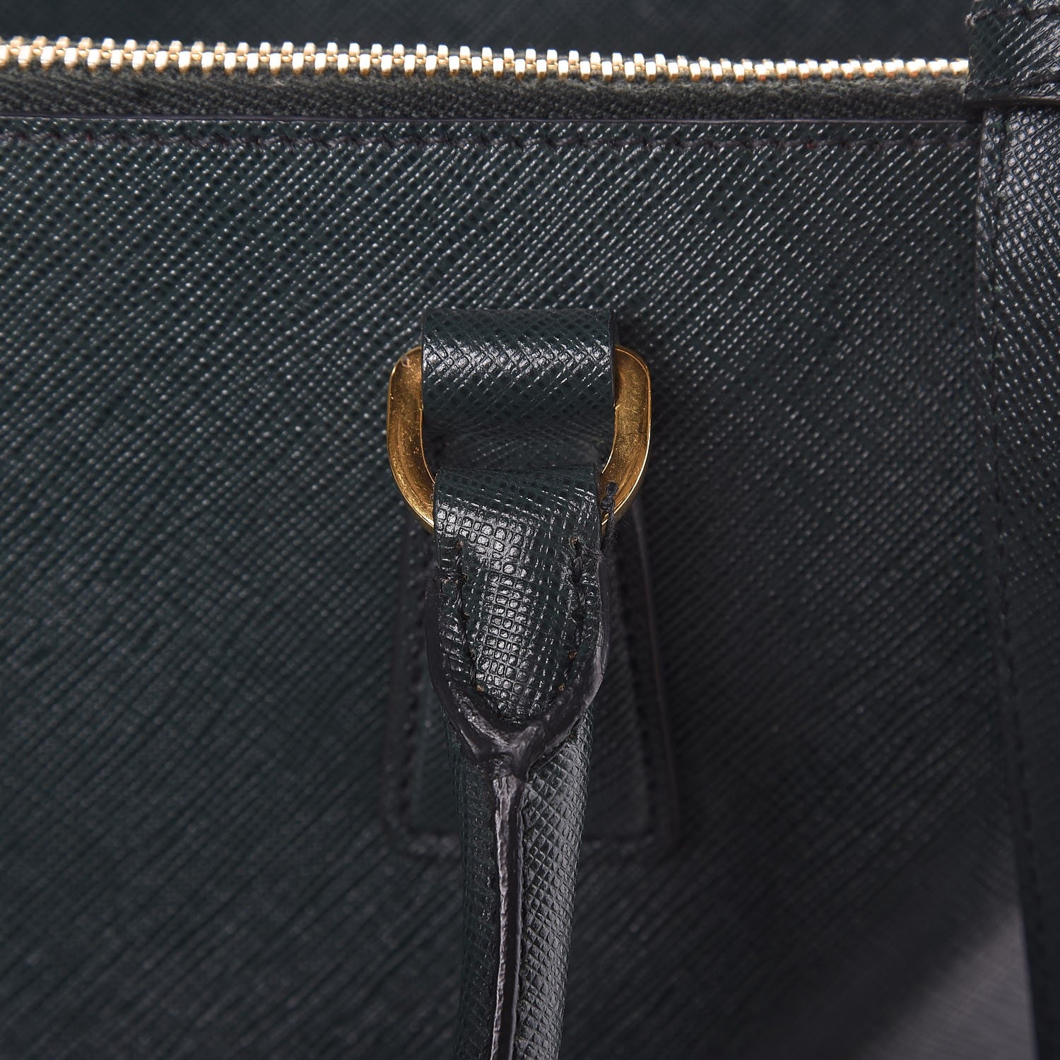 Prada Saffiano Medium Galleria Double Zip Tote Smeraldo 13 of 13