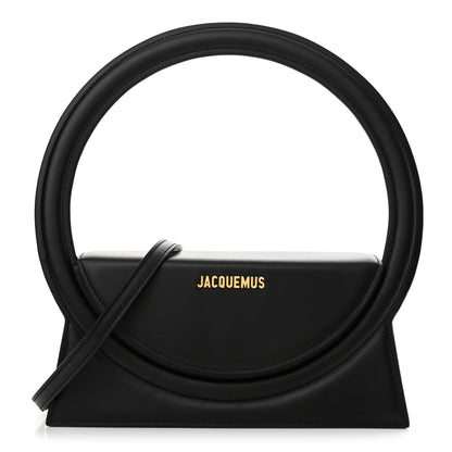 Jacquemus Smooth Calfskin Le Sac Rond Black 1 of 10