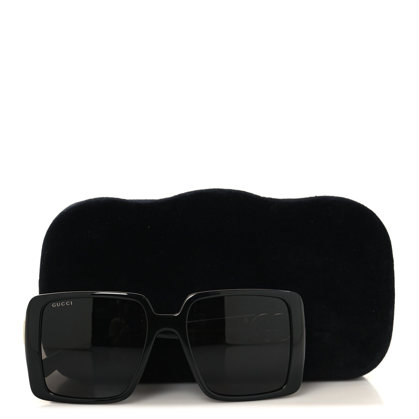 Acetate Square Sunglasses GG1692SA Black
