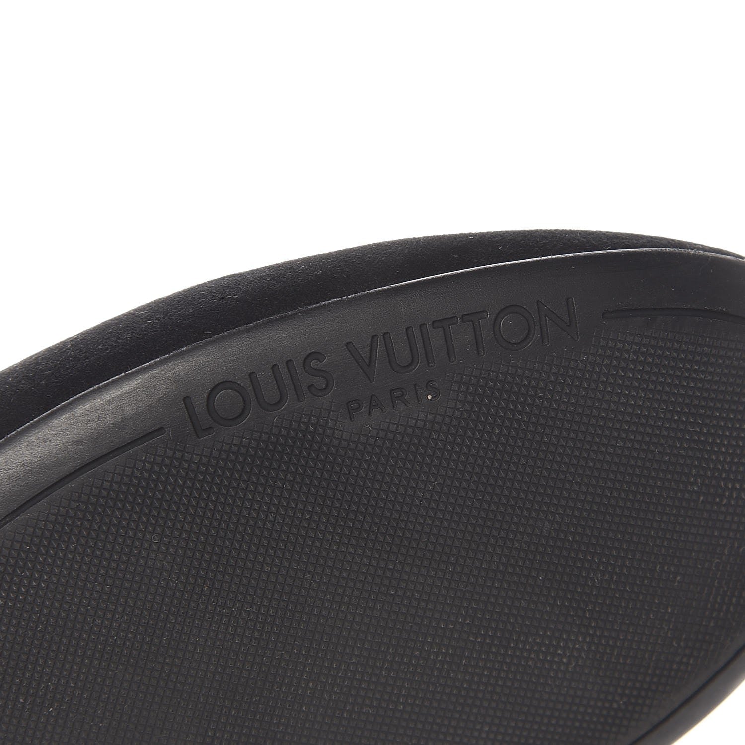 Louis Vuitton Suede Uniformes Ballet Flats 37 Black 8 of 11