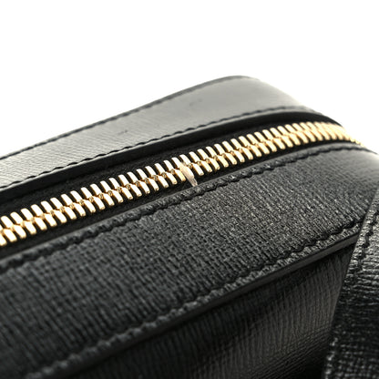 Gucci Textured Calfskin Small Horsebit 1955 Shoulder Bag Black 12 of 13