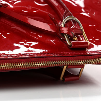 Louis Vuitton Vernis Alma PM Pomme D'Amour 9 of 10