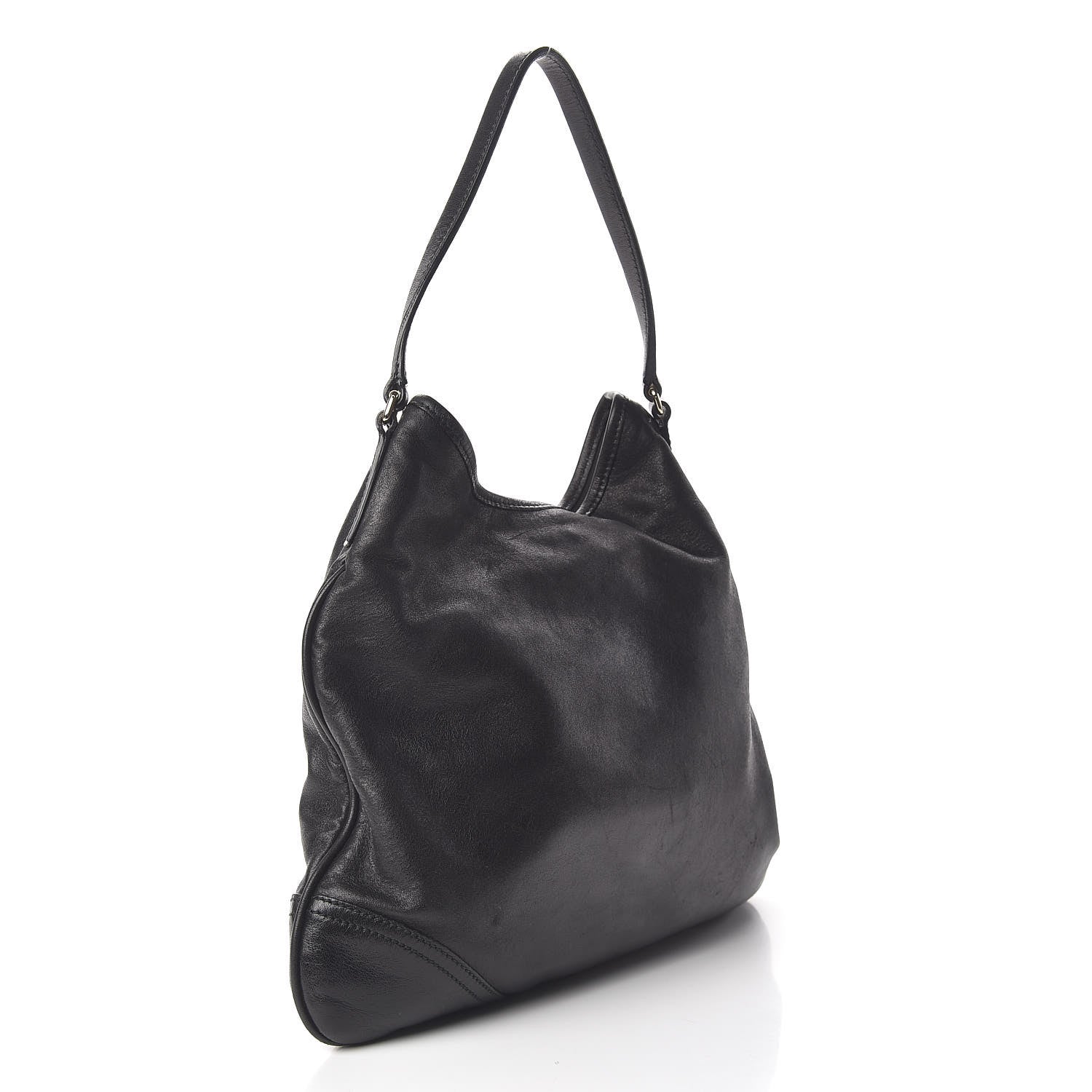 Gucci Calfskin Medium New Britt Hobo Black 3 of 14