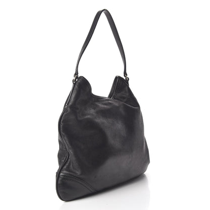 Gucci Calfskin Medium New Britt Hobo Black 3 of 14