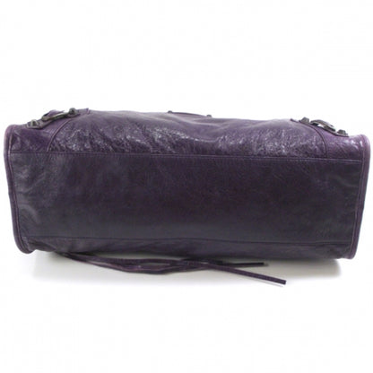 Balenciaga Agneau CITY Saphire Purple 4 of 14