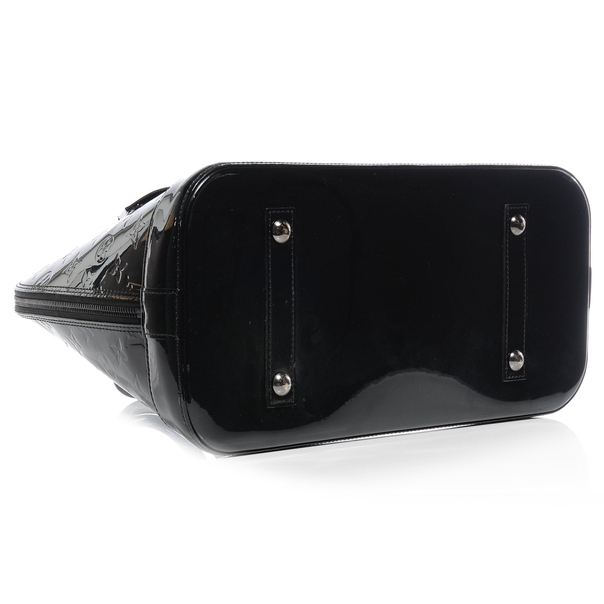 Louis Vuitton Vernis Alma GM Noir Magnetique 4 of 8