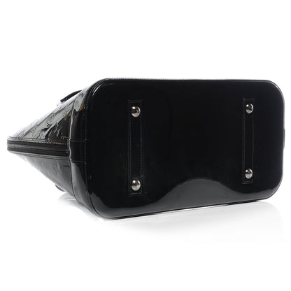 Louis Vuitton Vernis Alma GM Noir Magnetique 4 of 8