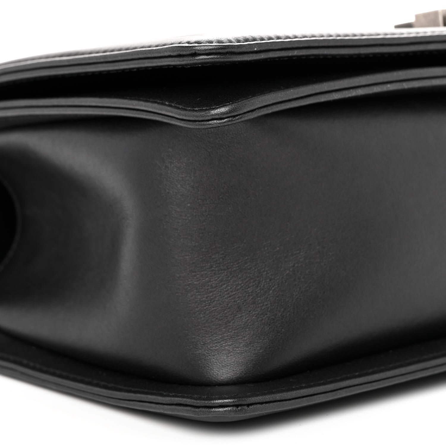 Chanel Calfskin Quilted Medium Boy Flap Black 9 of 10