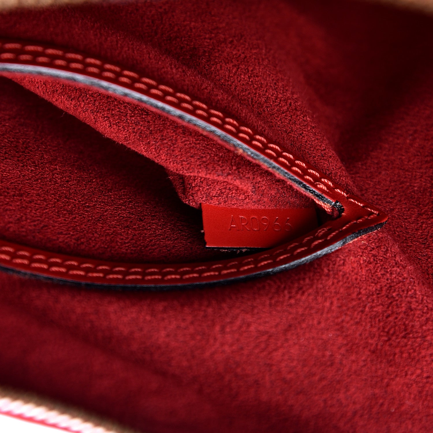 Louis Vuitton Epi Alma PM Castillan Red 5 of 12