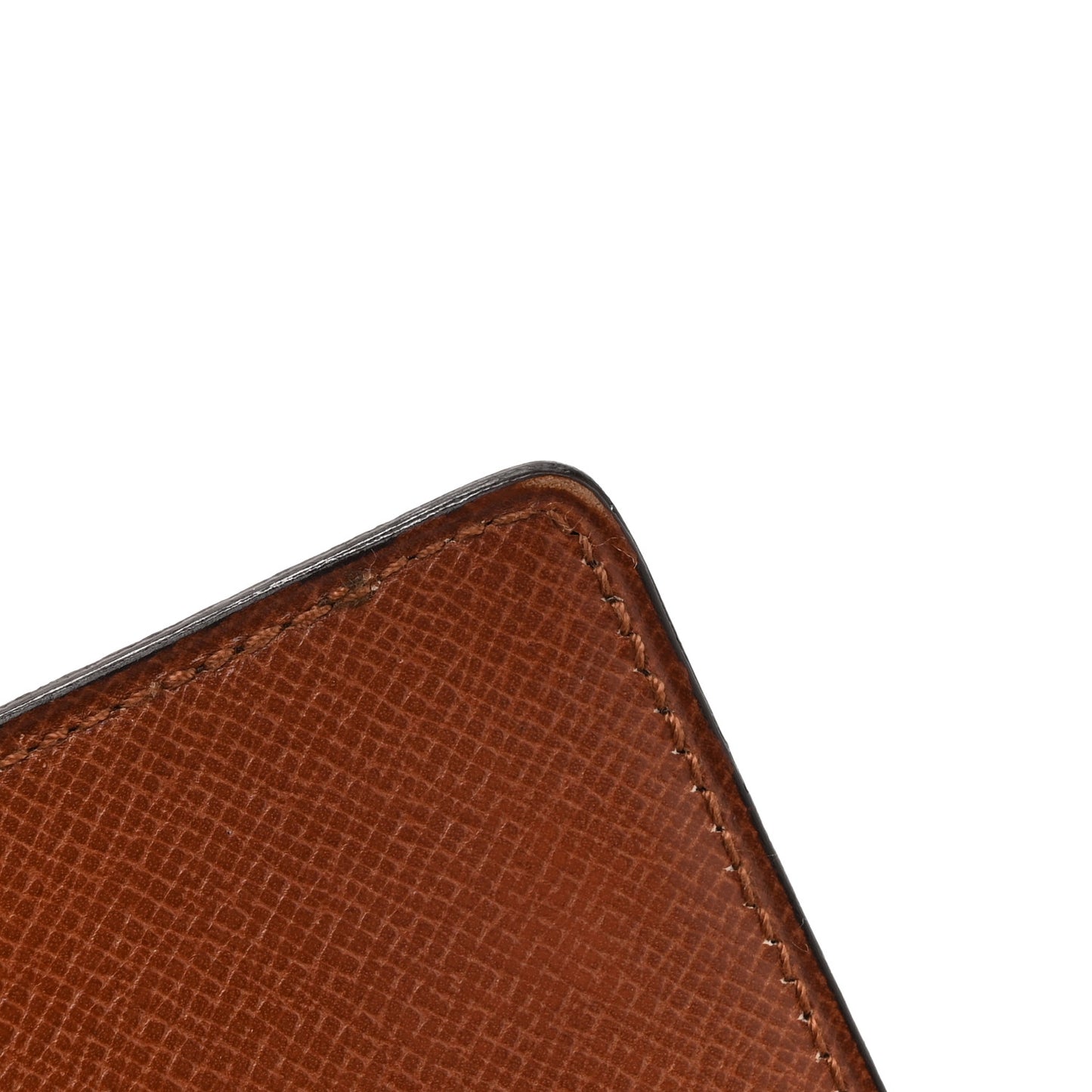Monogram Simple Checkbook Holder Wallet