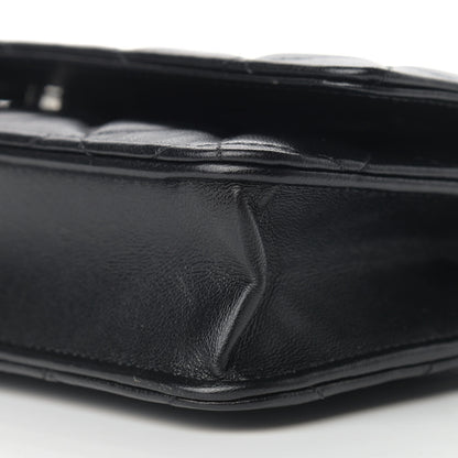 Chanel Lambskin Quilted Wallet On Chain WOC So Black 10 of 14