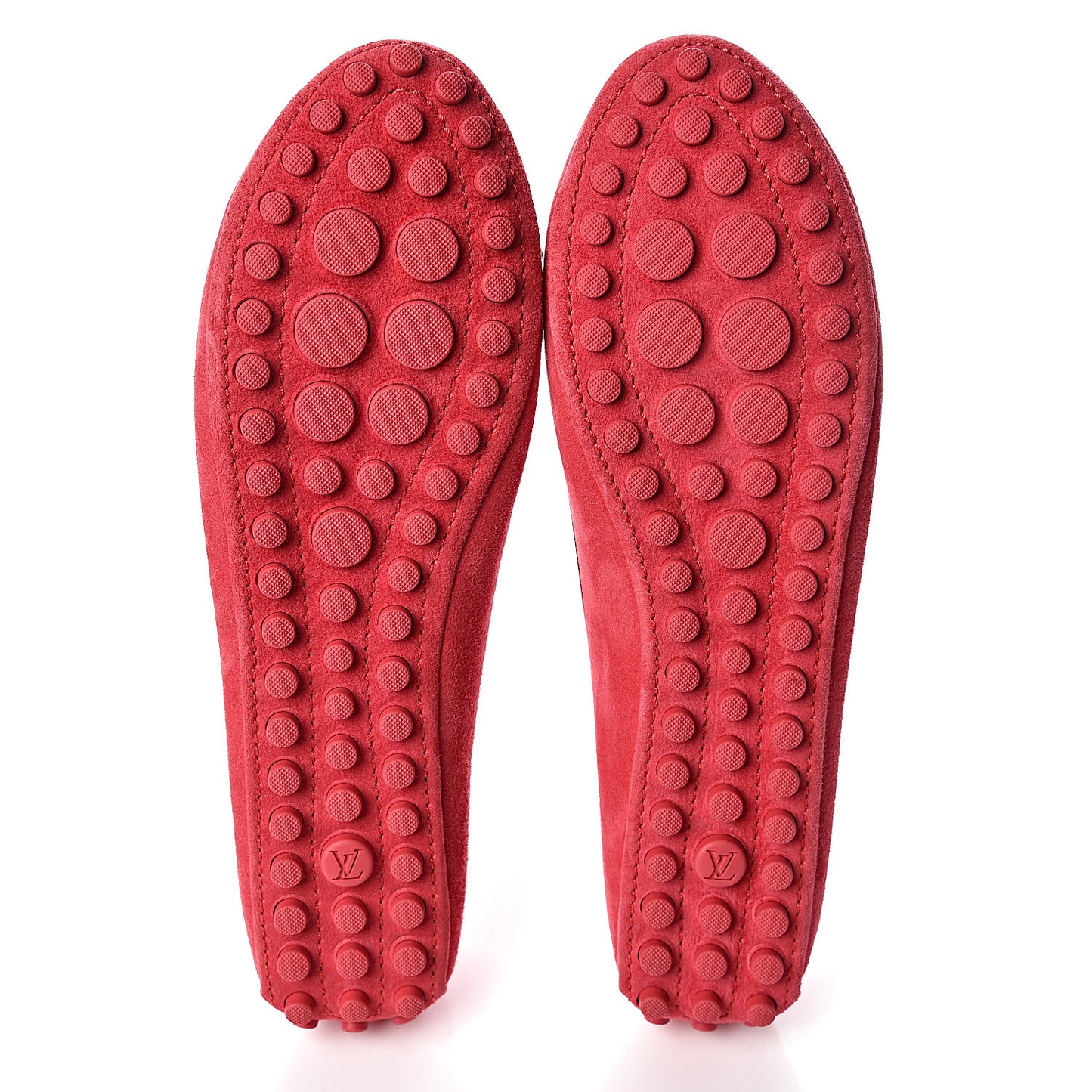 Suede Oxford Ballerina Flats 41 Framboise